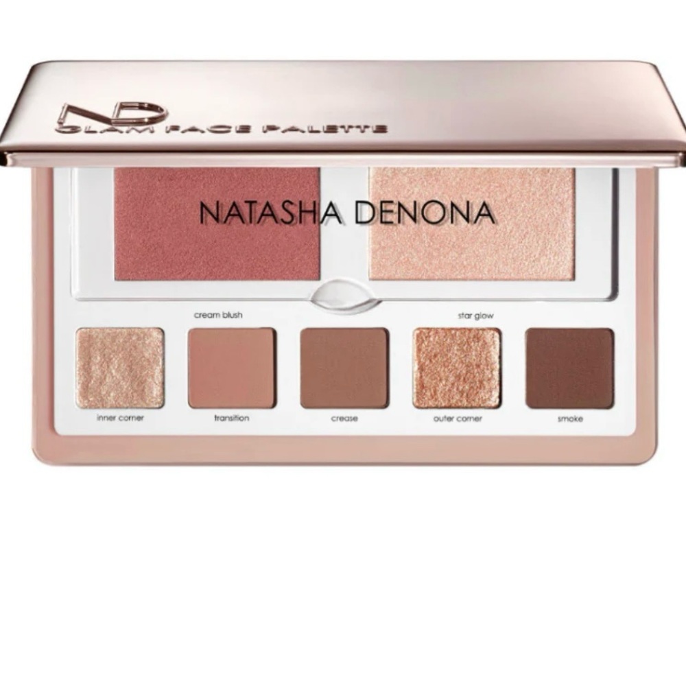 Natasha Denona's Glam Face Palette-Light. New!
